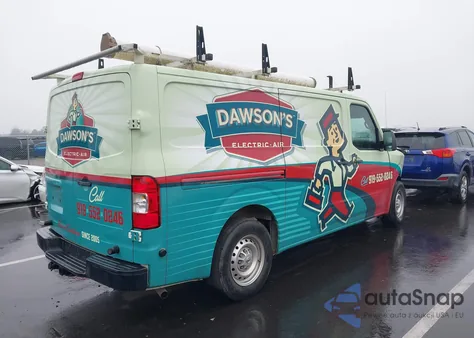 2018 Nissan Nv Cargo Nv1500 S V6 z USA, uszkodzony, nr VIN 1N6BF0KM6JN804702